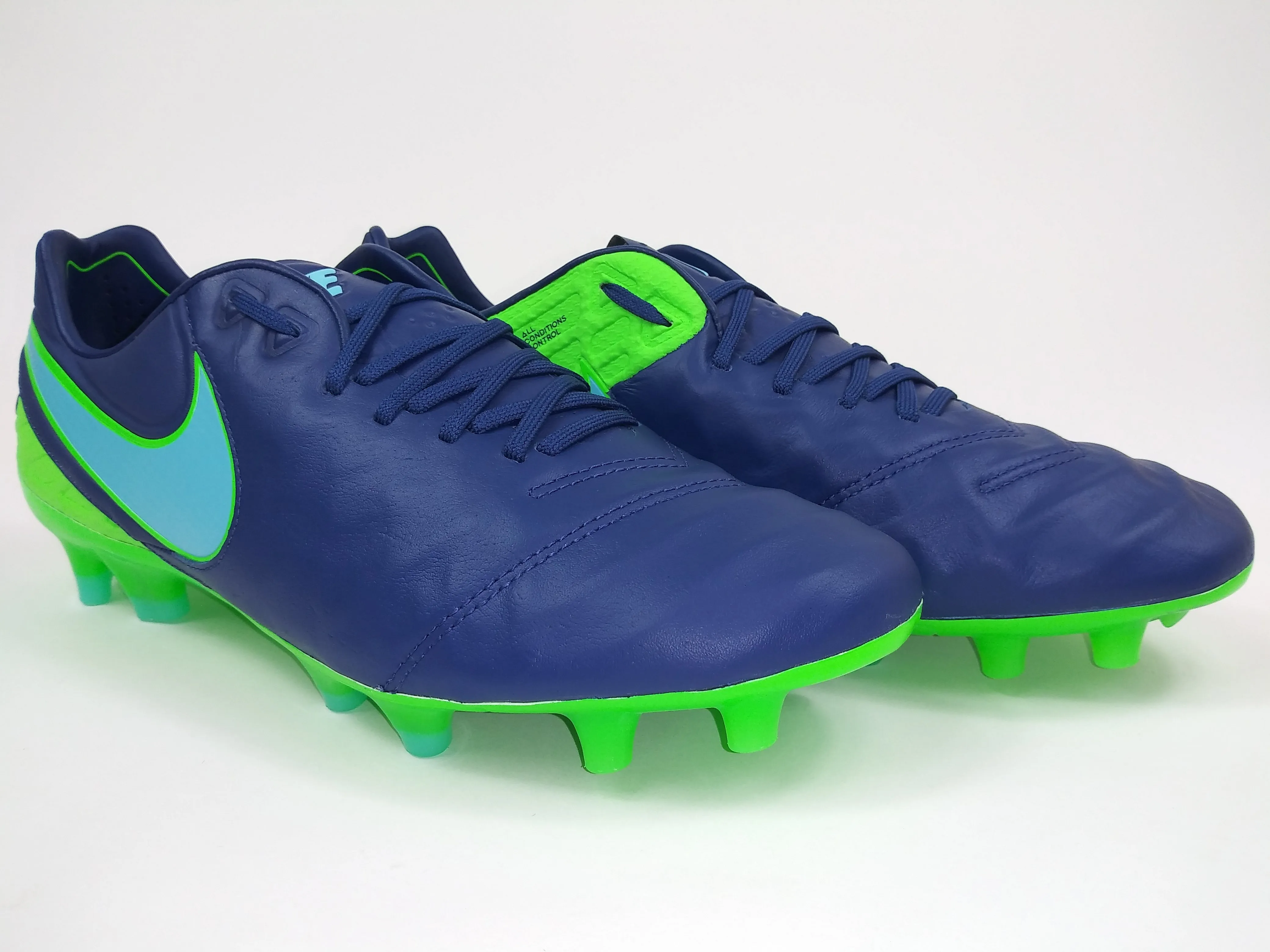 Nike Tiempo Legend VI FG Navy Green