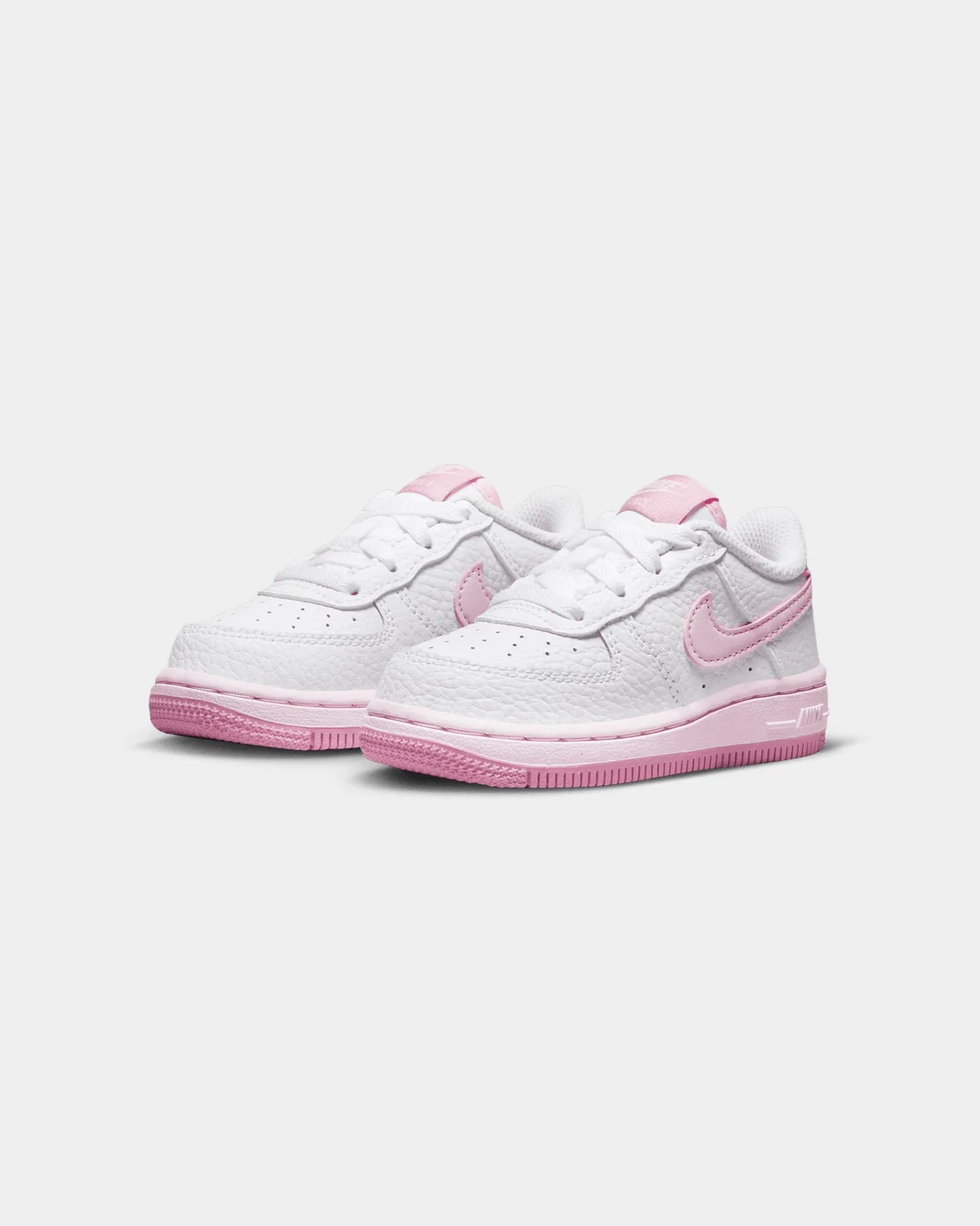 Nike Toddlers' Toddler Force 1 White/Pink Foam