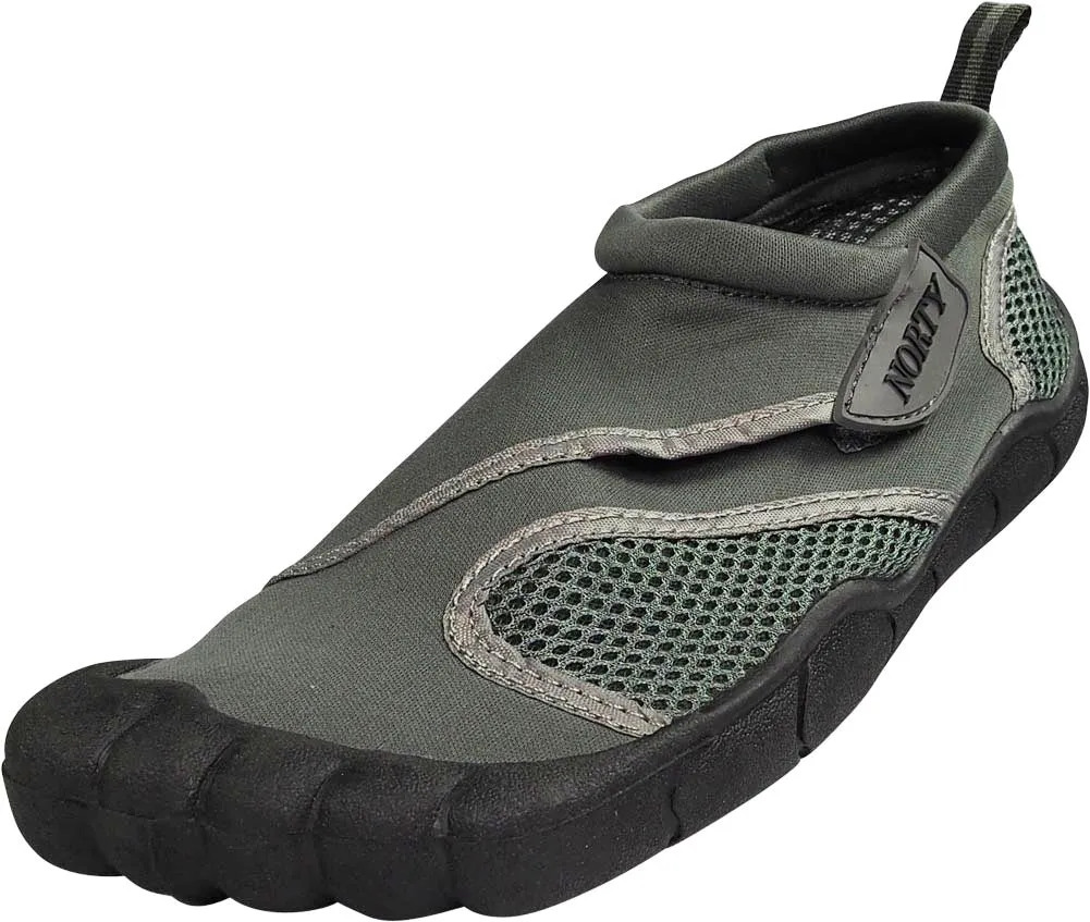 Norty - Young Mens Teens Skeletoe Aqua Wave Water Shoe - Runs 1 Size Small