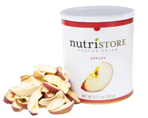 Nutristore Freeze-Dried Fuji Apples #10 Can - 45 Servings