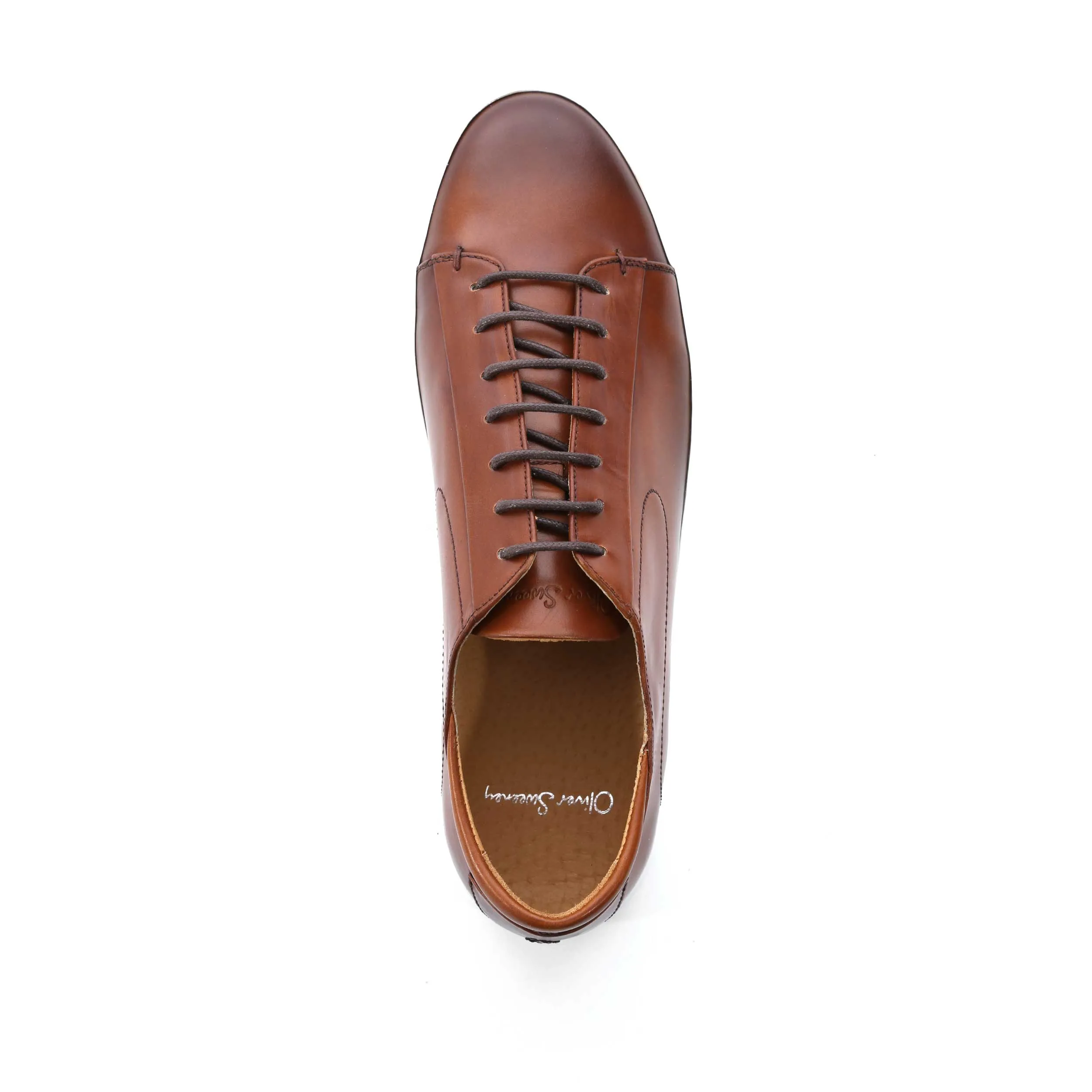 Oliver Sweeney Sirolo Trainer in Dark Tan