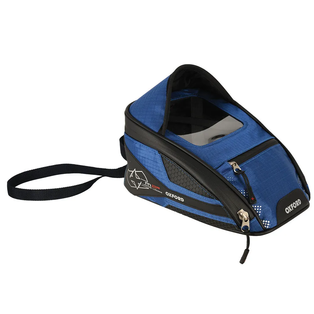 Oxford M2R Mini Tank Bag Blue Motorcycle Bag