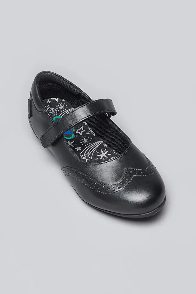 PATENT LEATHER BROGUE SHOE