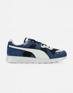 Puma RS-100 SNBK Men’s - BLACK-SODALITE BLUE-WHITE