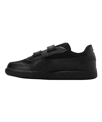 Puma Unisex-Kid -Punch Comfort Jr Black-Black Sneaker - 3UK (39613101)