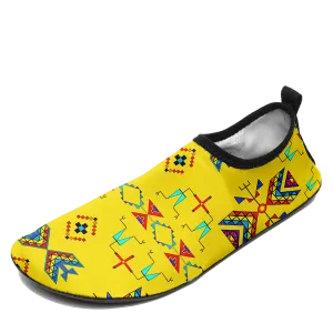 Rainy Chief Rainbow Yellow Sockamoccs