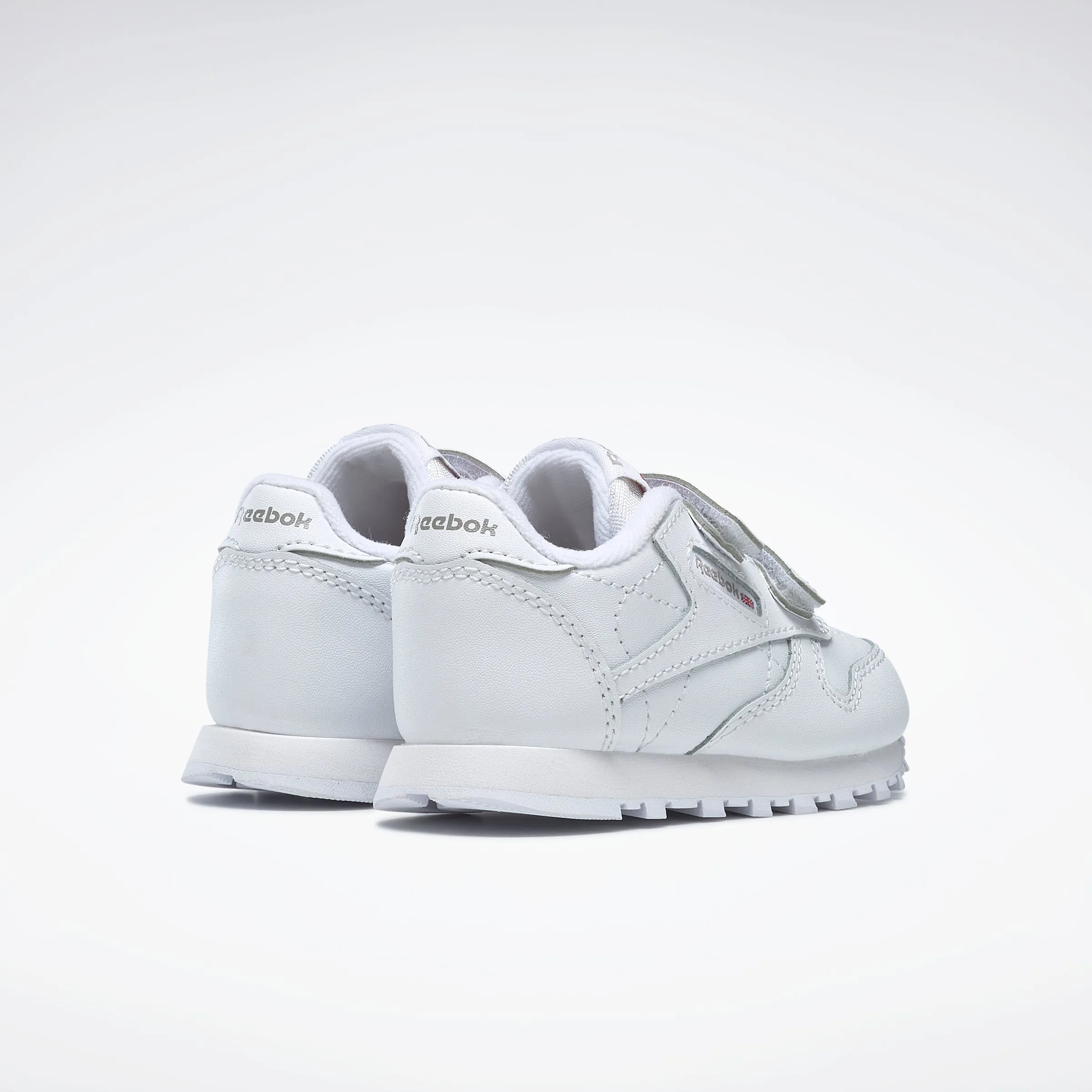 Reebok Footwear Kids Classic Leather Shoes Infant White/Carbon/Vecblu