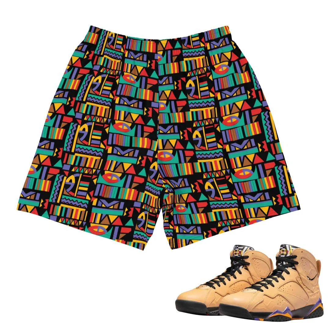 Retro 7 Afrobeats Air Raid Shorts