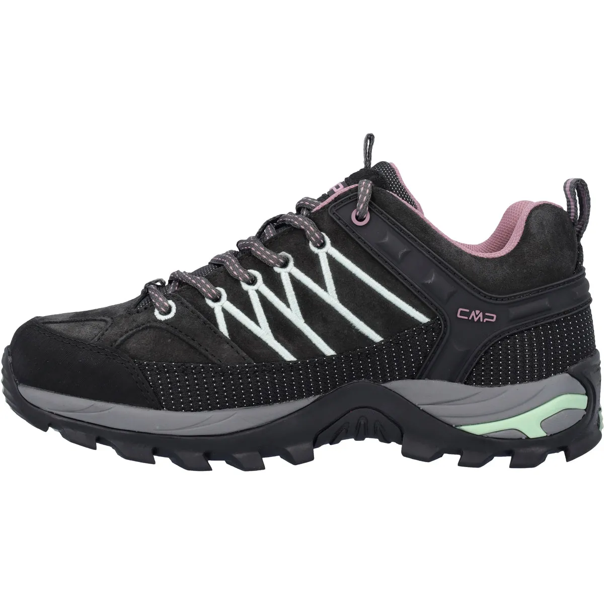 Rigel Low Wmn WP Outdoor Shoe - Piombo-Orchidea