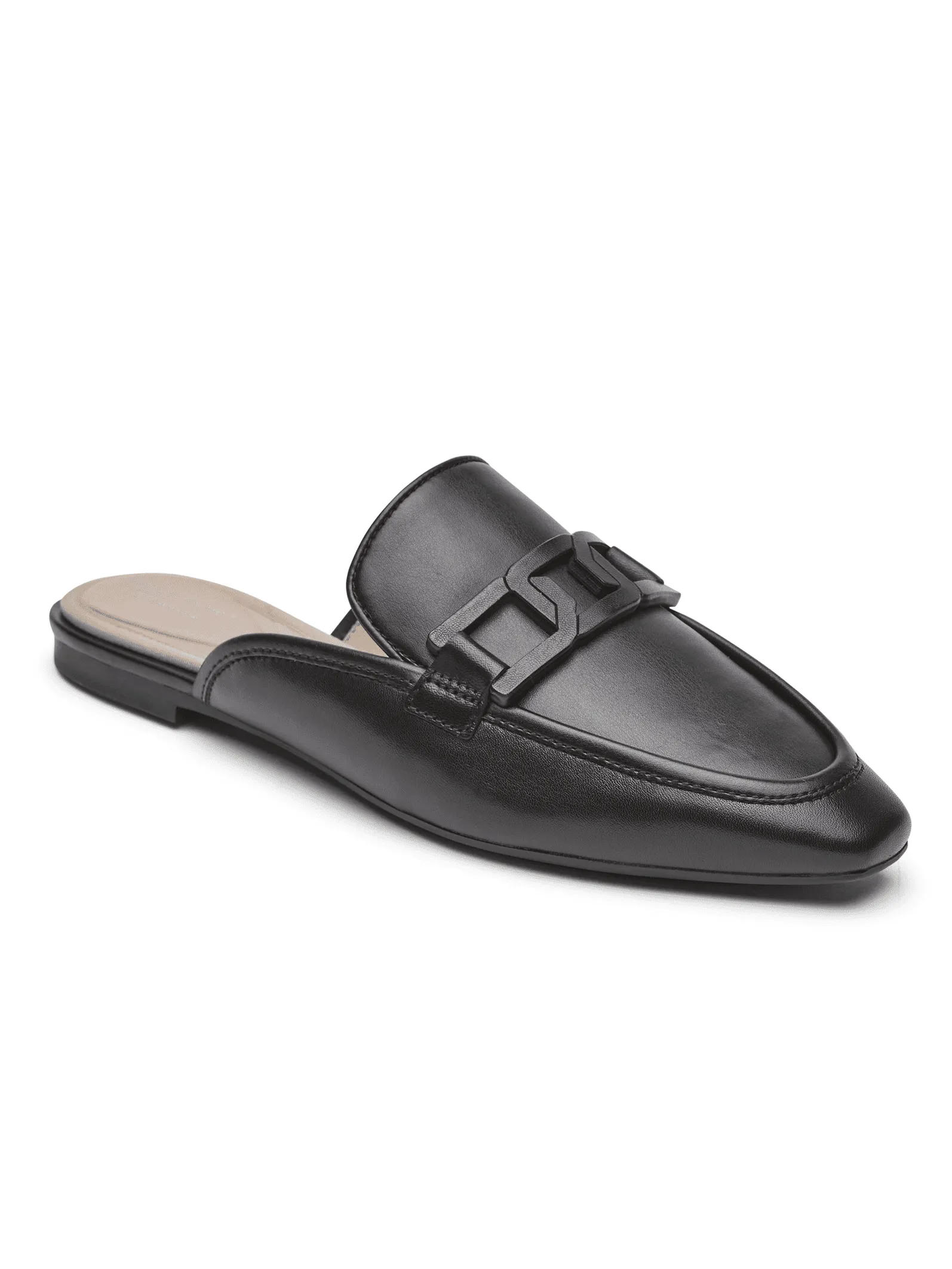 Rockport Women's Total Motion Laylani Slide Loafer Black CI8305