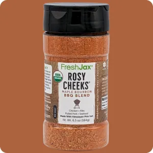 Rosy Cheeks® Maple Bourbon BBQ Seasoning Organic