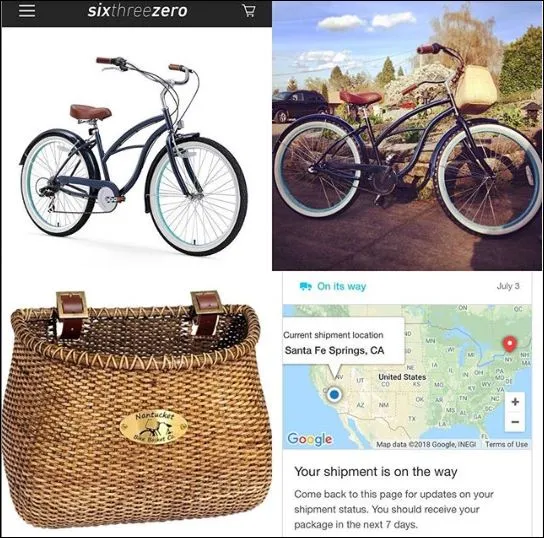 sixthreezero Paisley Single Speed 26" Women's Beach Cruiser Bike