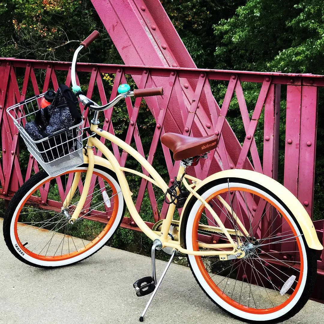 sixthreezero Paisley Single Speed 26" Women's Beach Cruiser Bike