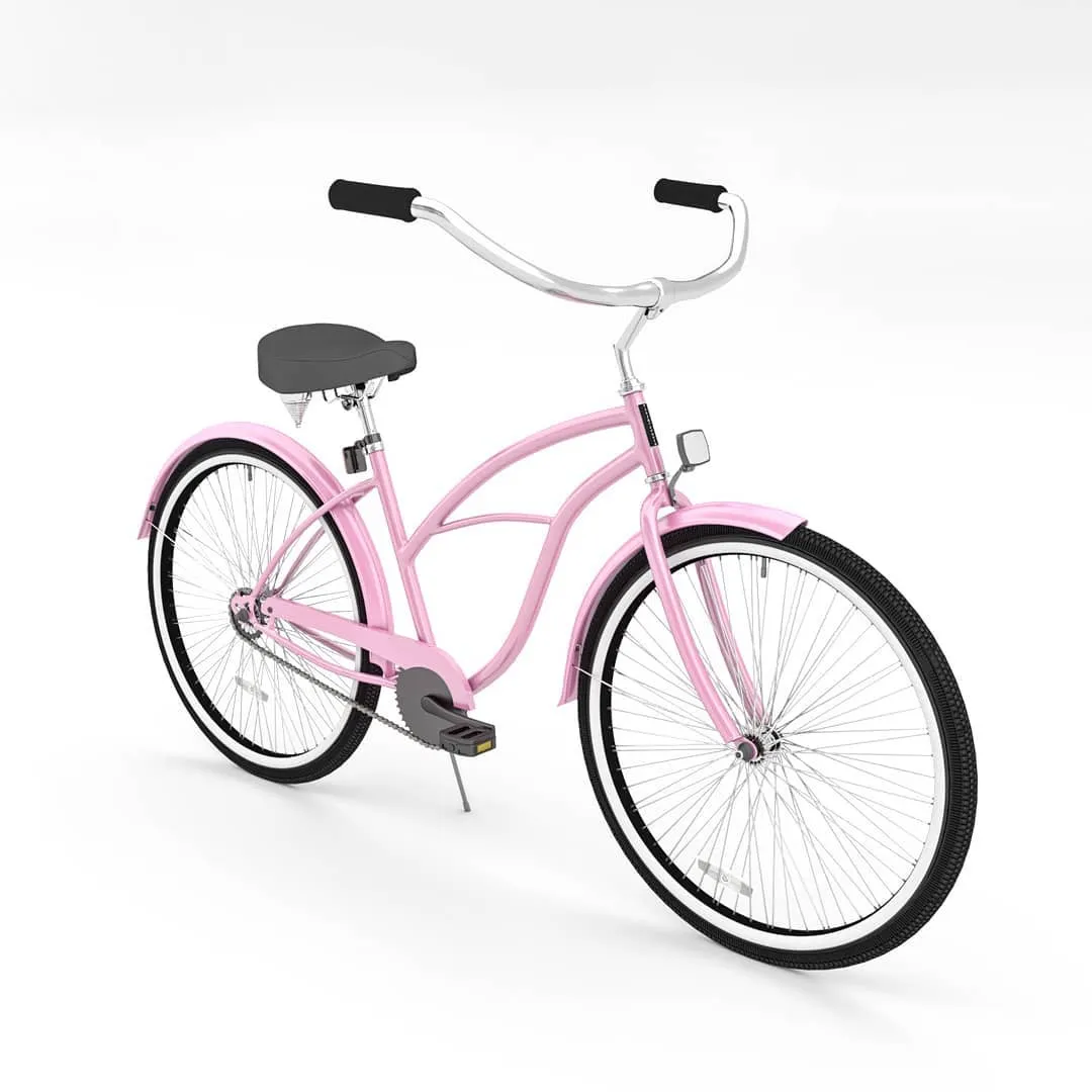 sixthreezero Paisley Single Speed 26" Women's Beach Cruiser Bike