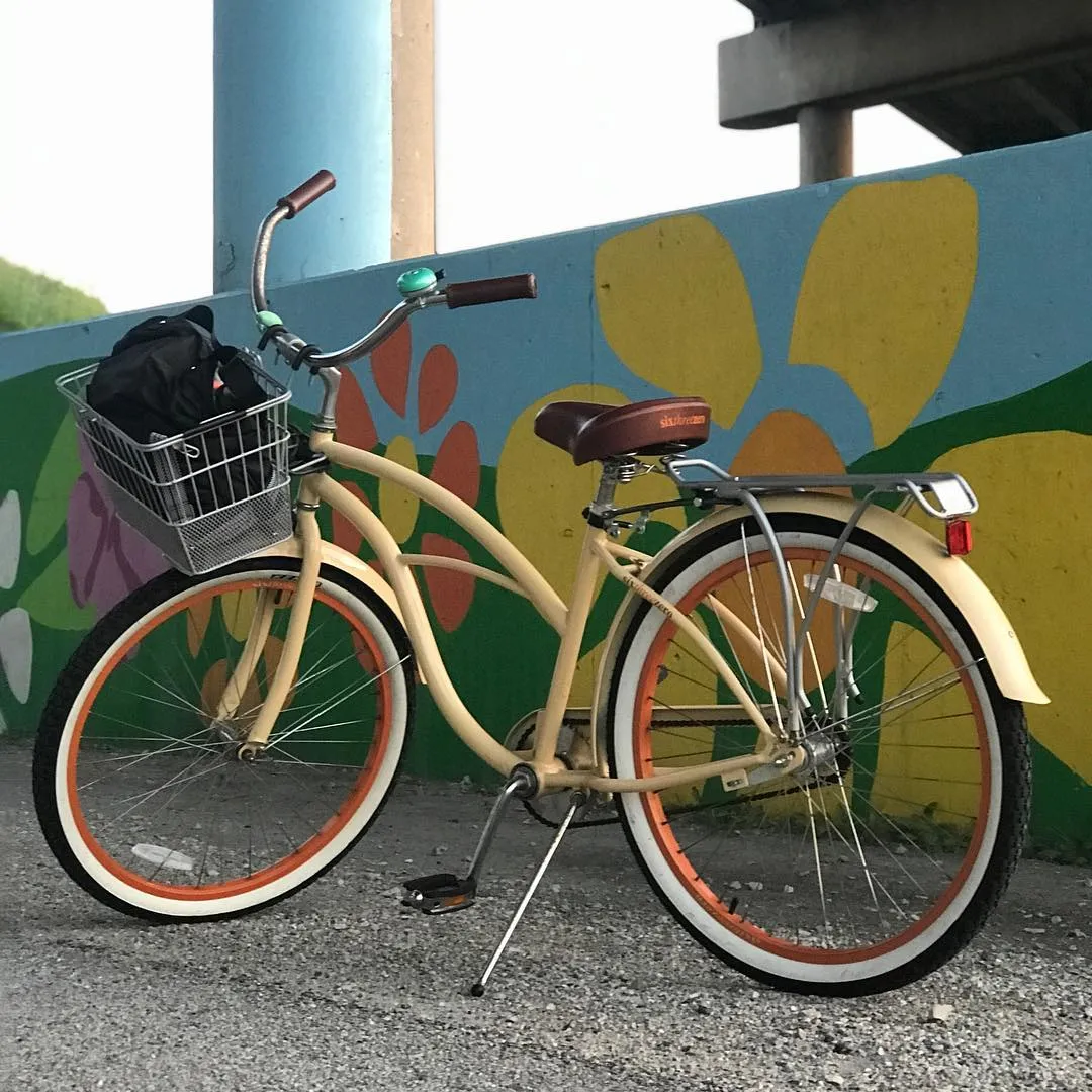 sixthreezero Paisley Single Speed 26" Women's Beach Cruiser Bike