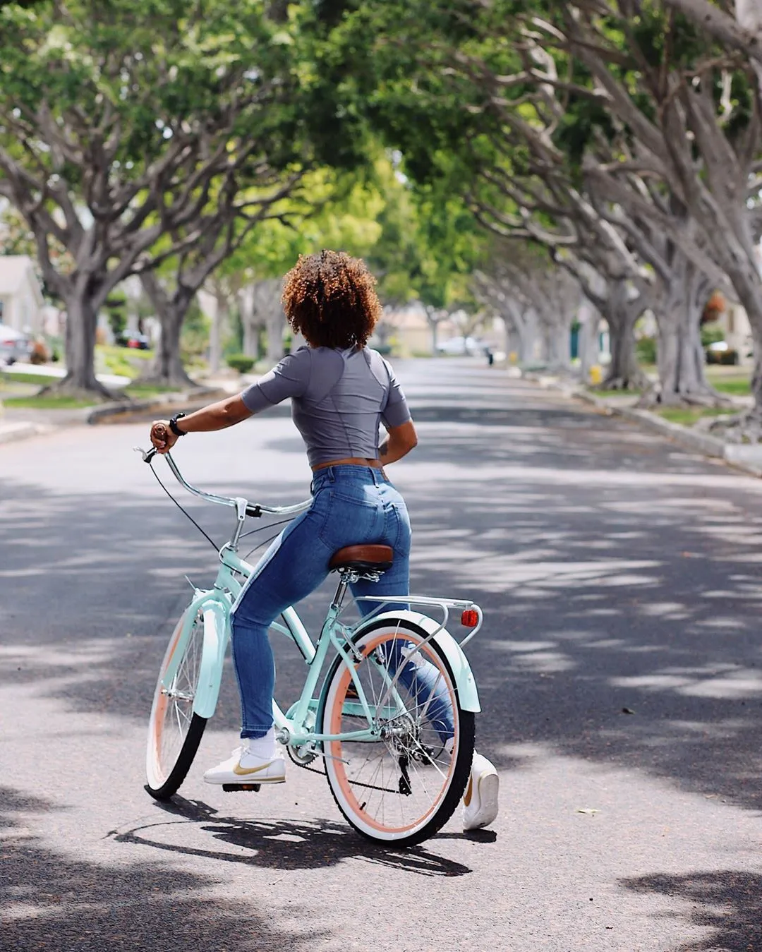 sixthreezero Paisley Single Speed 26" Women's Beach Cruiser Bike