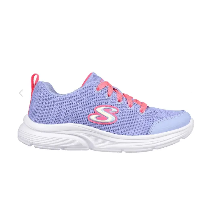 SKECHERS Wavy Lites Shoe - Blissful Wish - Periwinkle - Kids