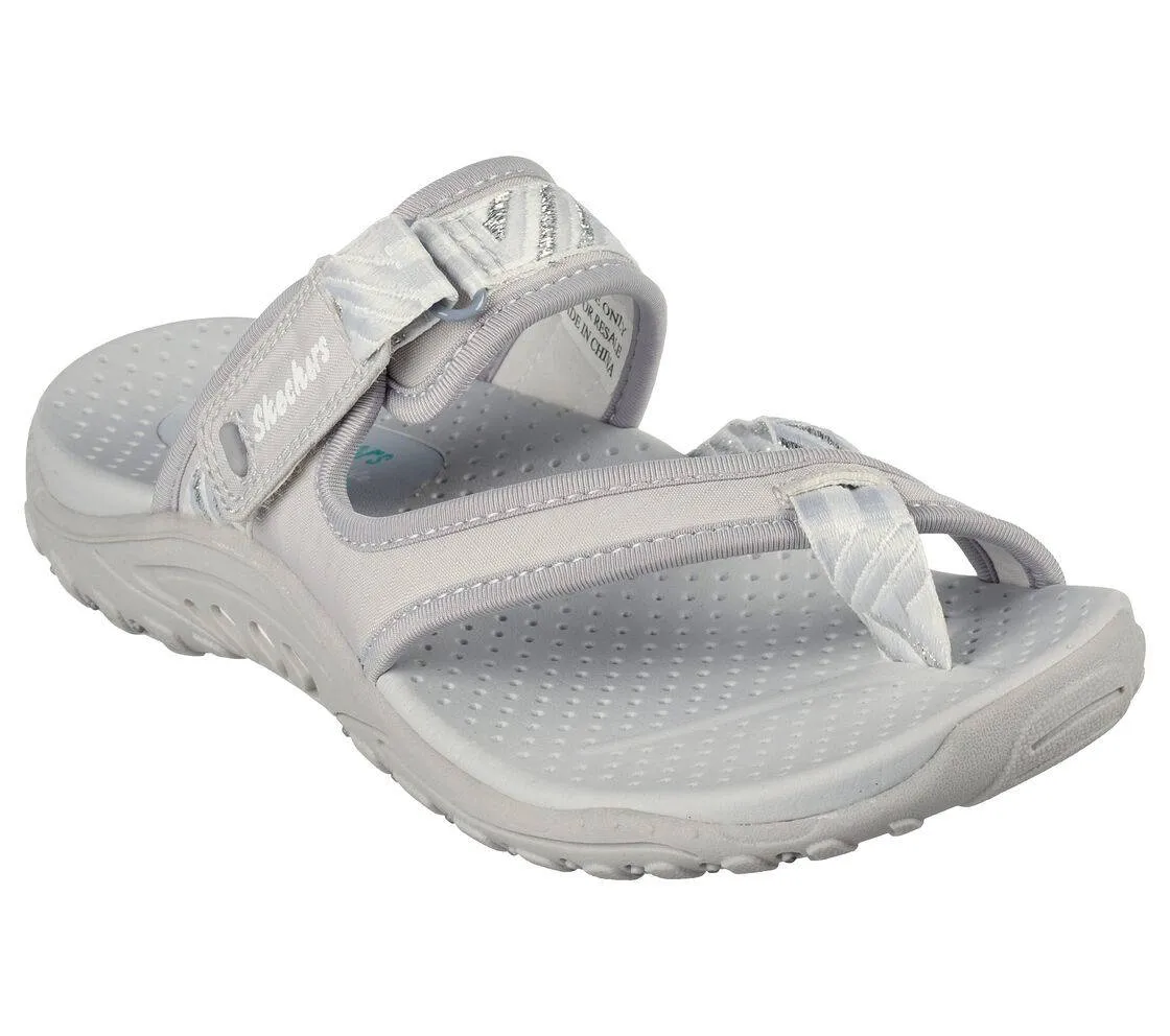 Skechers Womens Reggae Vibrancy Light Grey