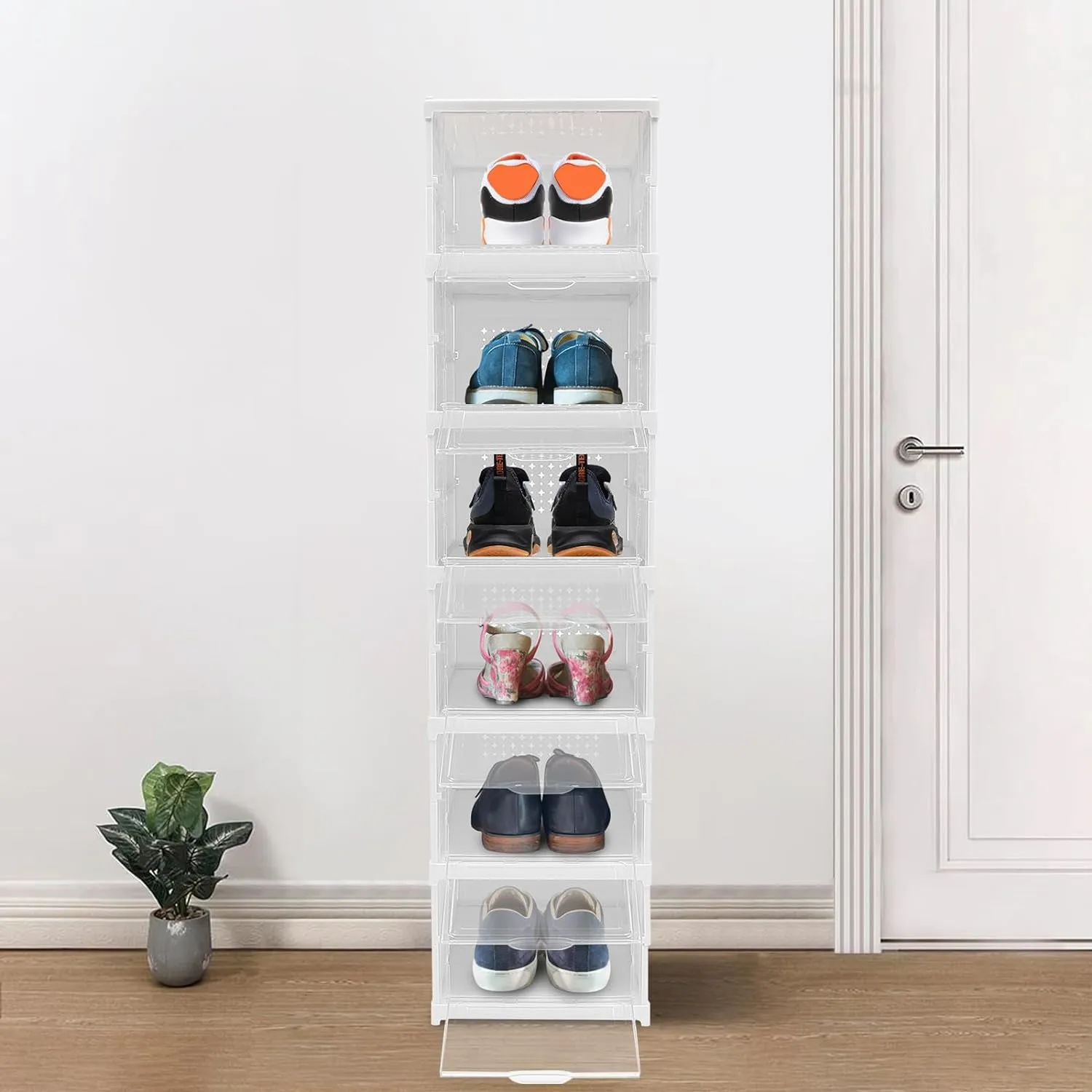 Space-Saving 6-Layer Storage Basket Organizer