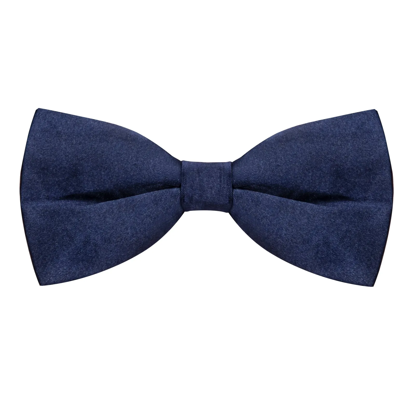 Ties2you Vest for Men Satin Royal Blue Solid Men's Vest Bow Tie Set