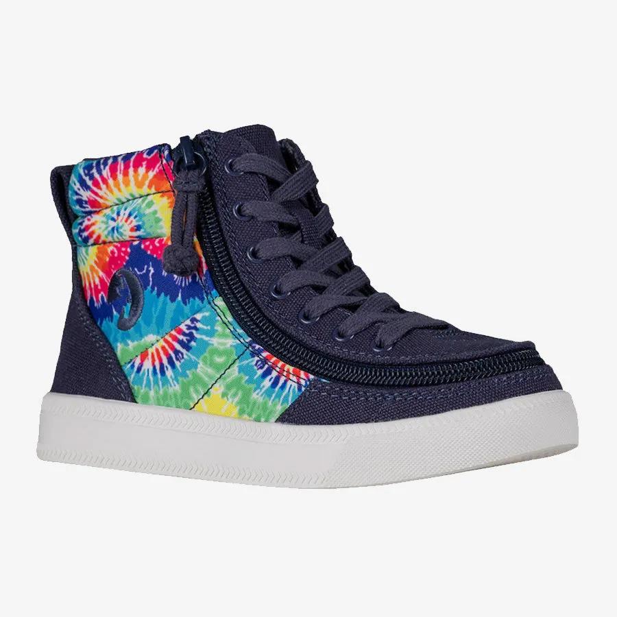 Toddler Navy Tie Dye BILLY Street High Tops