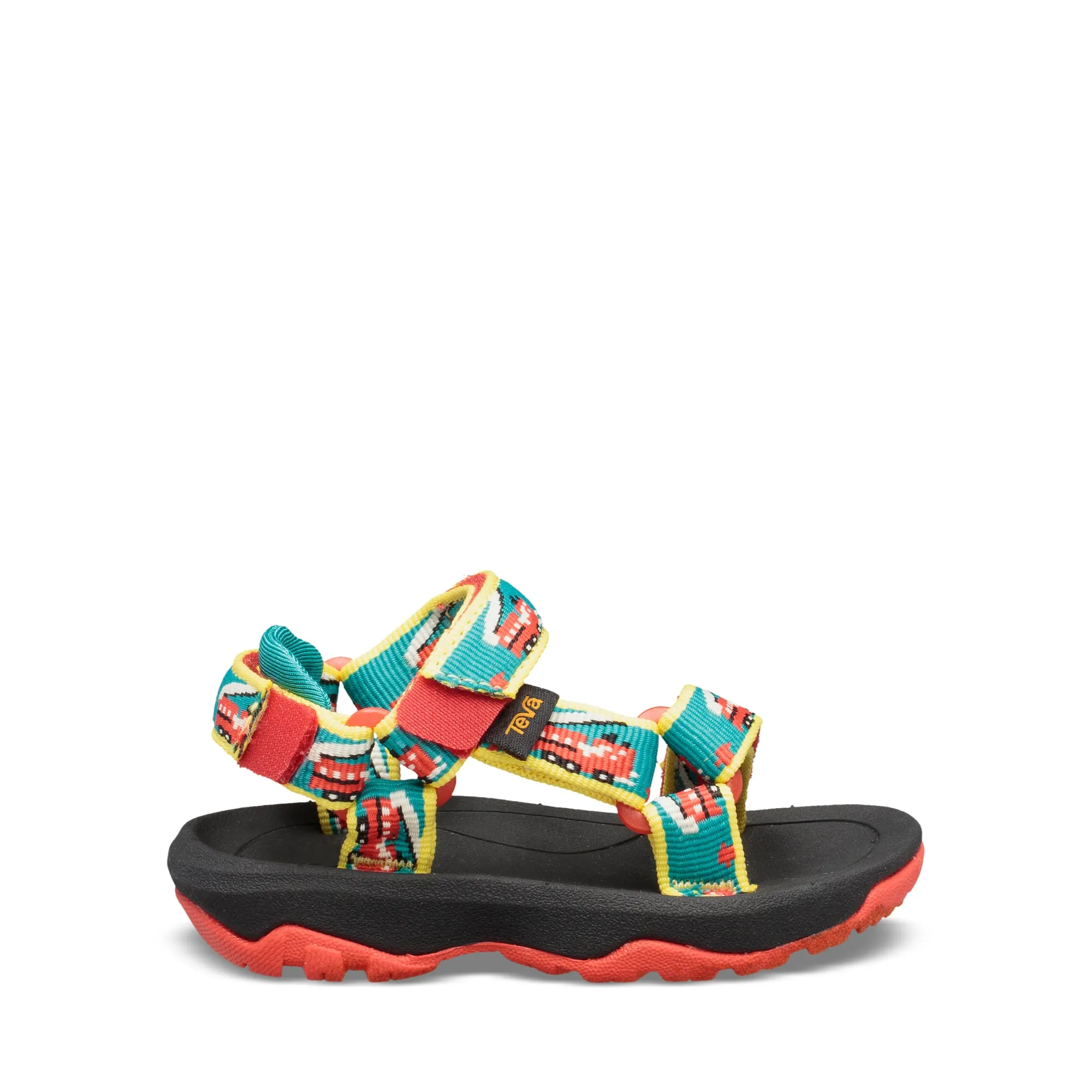 Toddler's Teva Hurricane XLT 2 Color: Fire Truck Teal