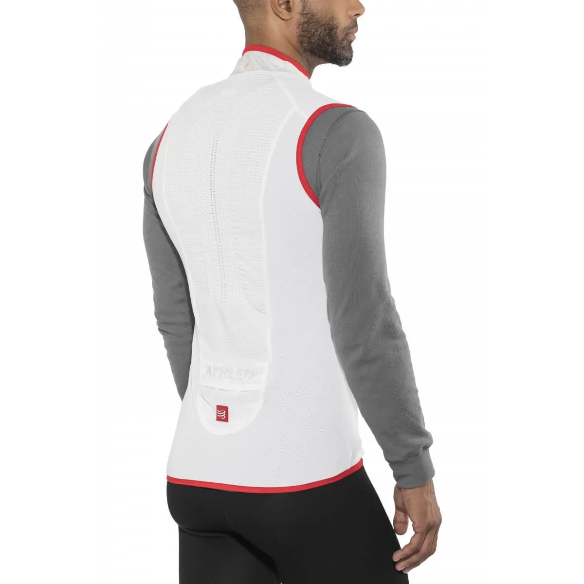 Trail Compressport Hurrican Vest White