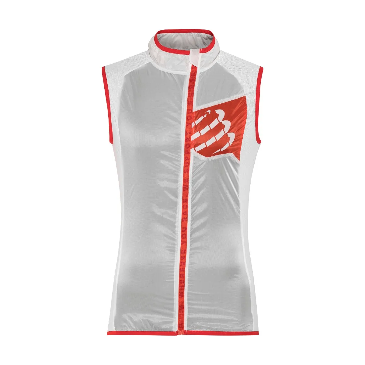 Trail Compressport Hurrican Vest White