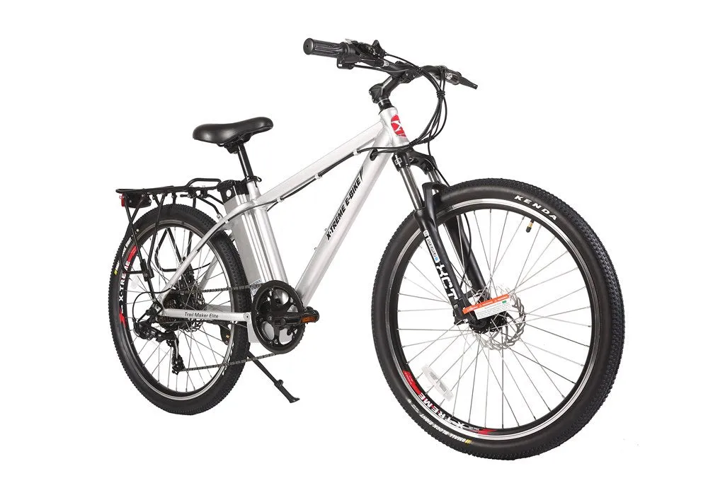 TrailMaker Elite Electric Mountain Bicycle 24 Volt Lithium Powered X-Treme