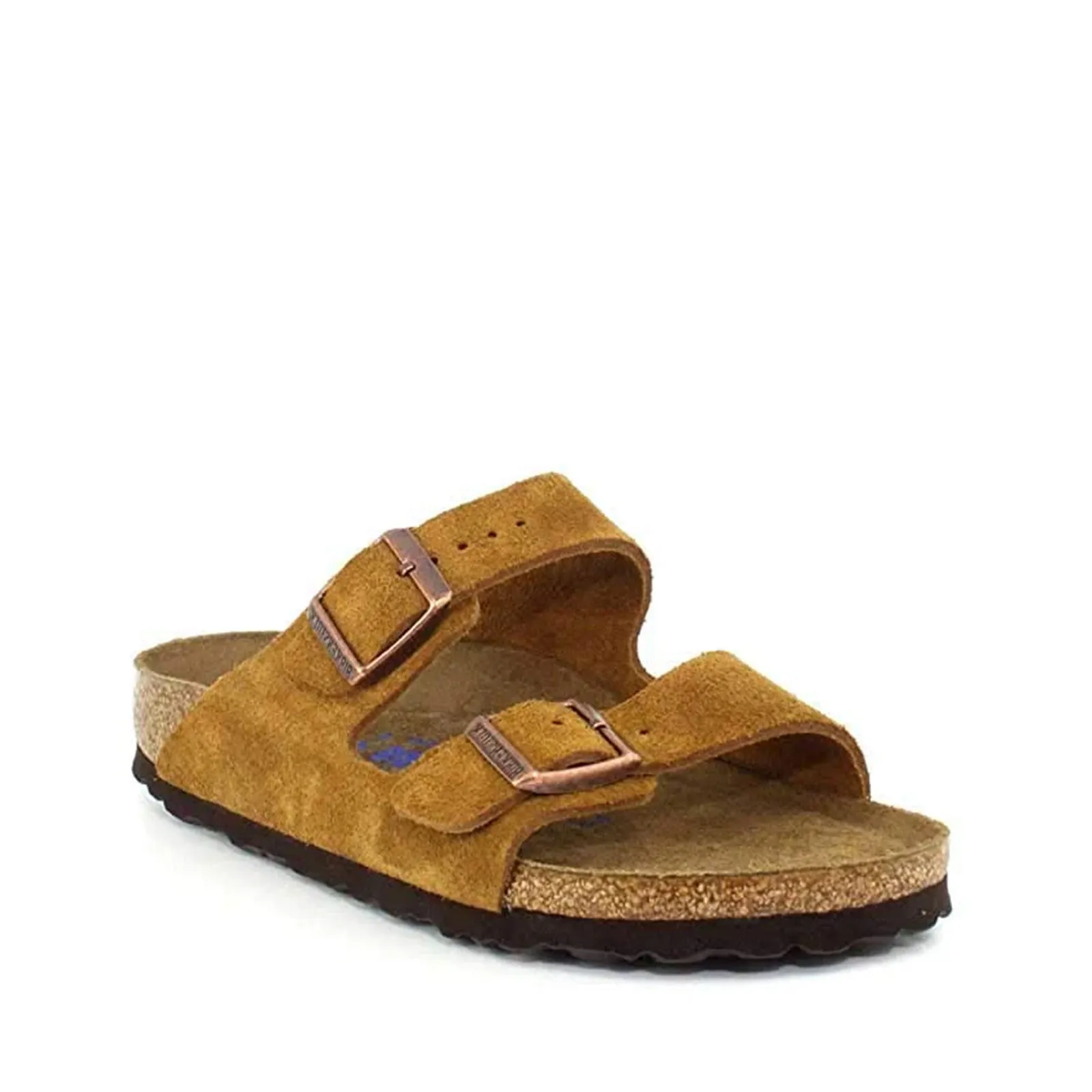 Unisex Shoes Birkenstock ARIZONA Soft Footbed Sandals 1009526 MINK SUEDE