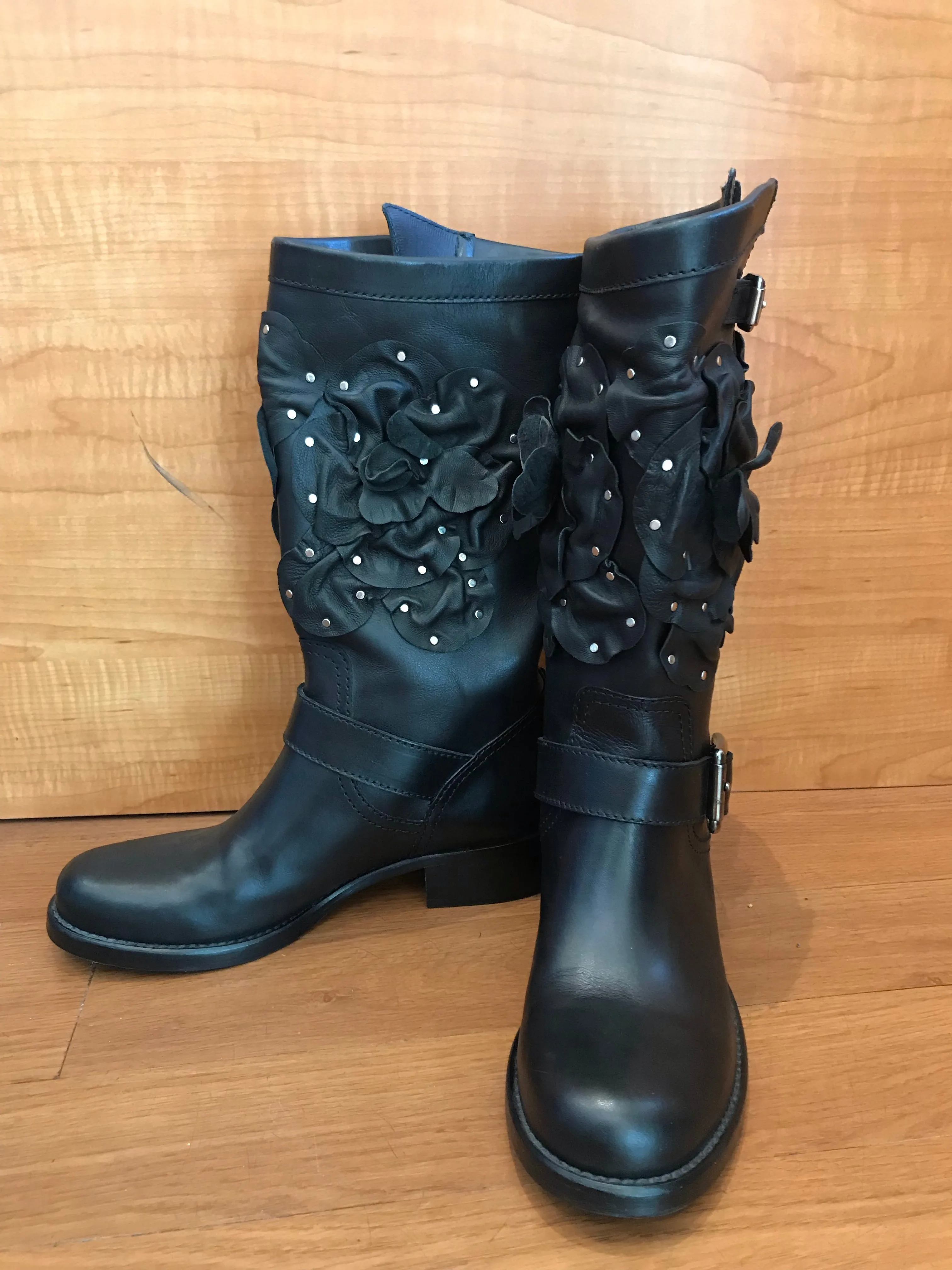 Valentino Floral Boots Size 6