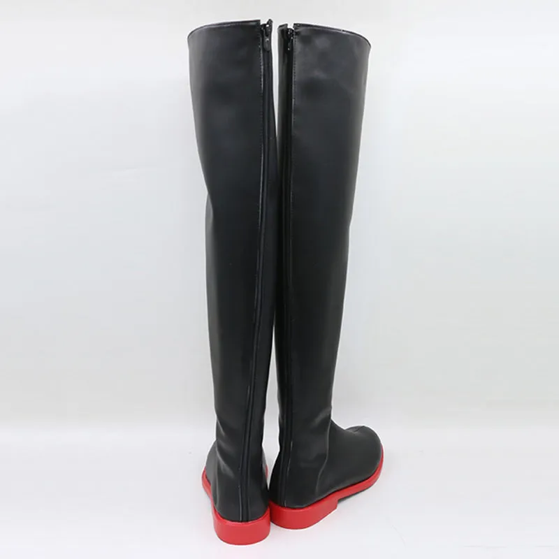 Virtual YouTuber Ookami Mio Fifth Costume Shoes Cosplay Boots