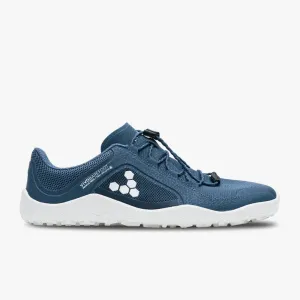 Vivobarefoot Women's Primus Trail II FG in Deep Sea Blue White