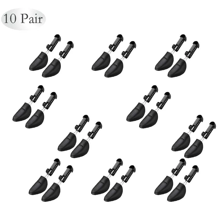 WAJJ 10 Pairs | Practical Adjustable Length Women Shoe Tree