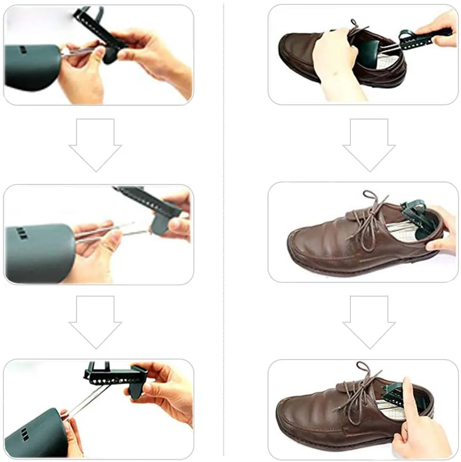 WAJJ 10 Pairs | Practical Adjustable Length Women Shoe Tree