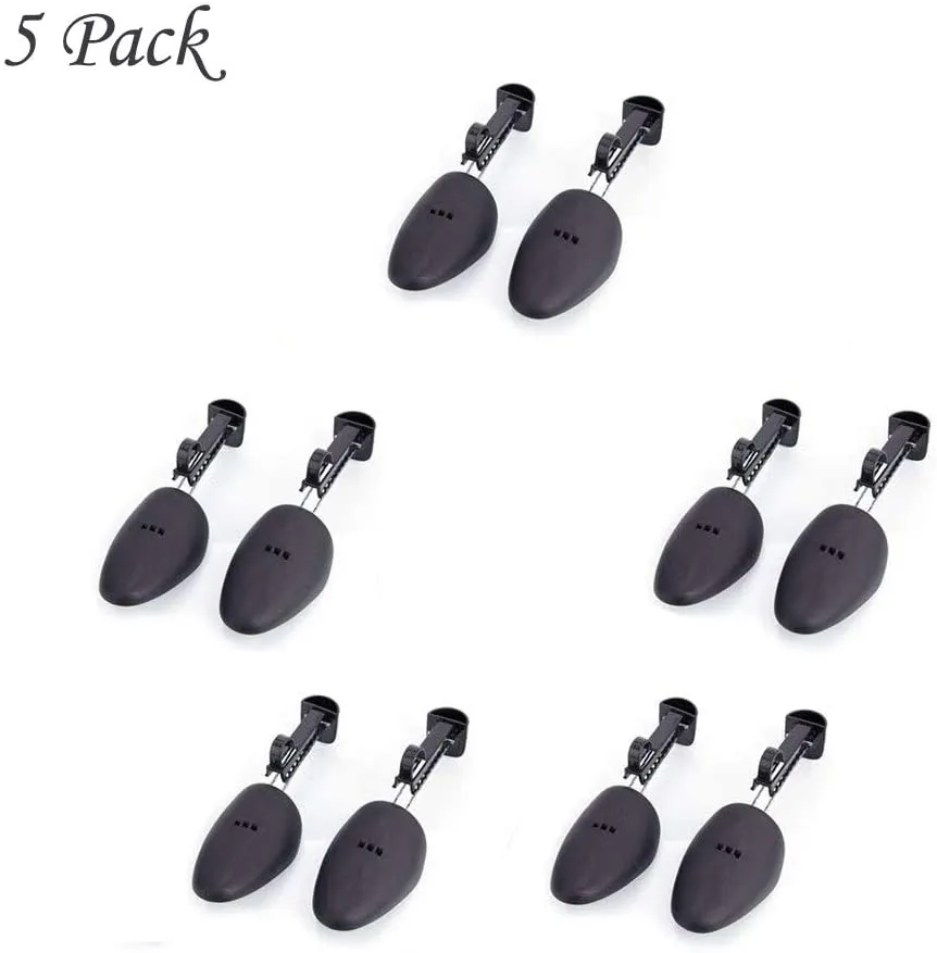 WAJJ 5 Pairs | Practical Adjustable Length Men Shoe Tree