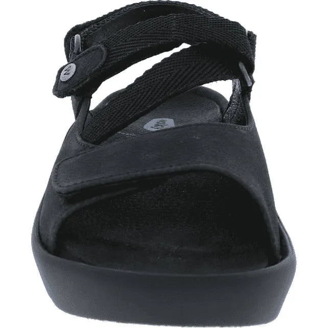 Wolky Womens Lisse Black Antique Nubuck