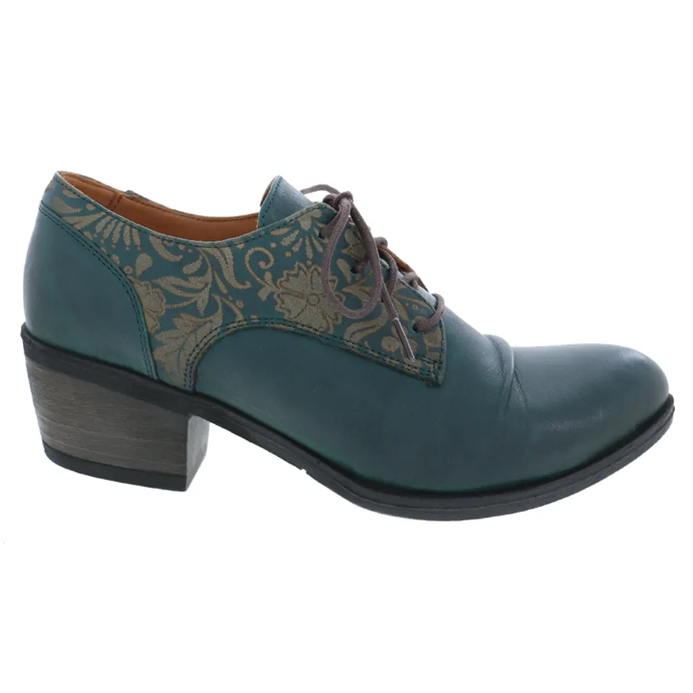 Women's Biza Valor Shoes Color: Dark Green