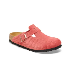 Women's Boston Suede Embossed Sienna Red 1026167