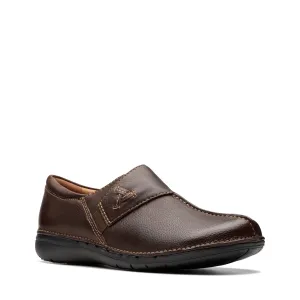 Women's Clarks Un Loop Ave Color: Dark Brown Leather