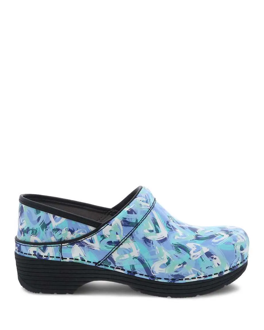 Women's Dansko LT Pro Color: Blue Heart Patent