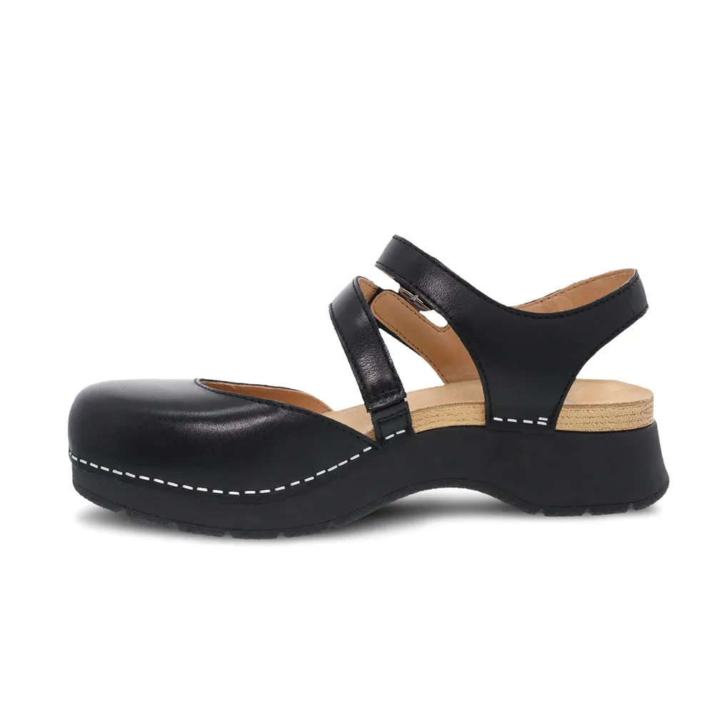 Women's Dansko Rissa Color: Black Nappa Mary Jane