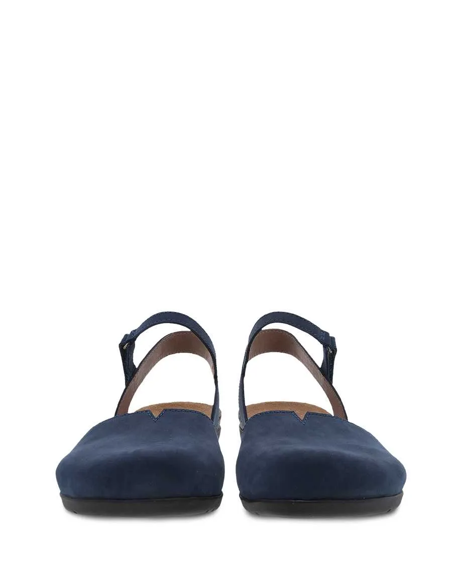 Women's Dansko Rowan Color: Navy Milled Nubuck