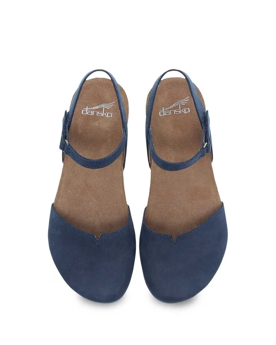 Women's Dansko Rowan Color: Navy Milled Nubuck