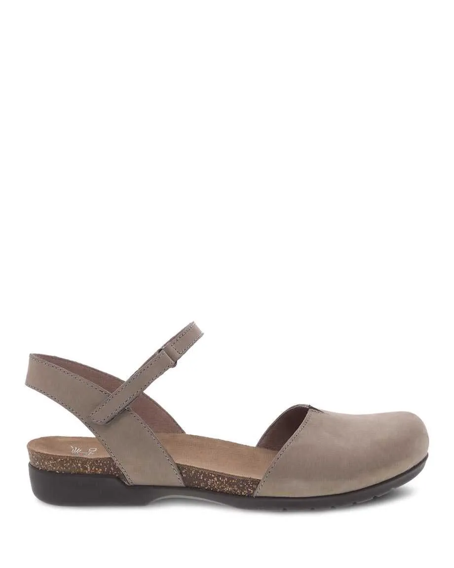 Women's Dansko Rowan Color: Taupe Milled Nubuck