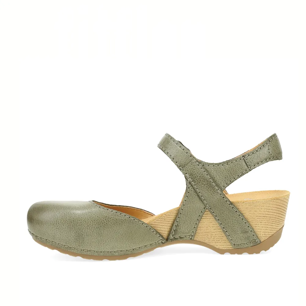 Women's Dansko Tiffani Color: Ivy Milled Burnished Mary Jane