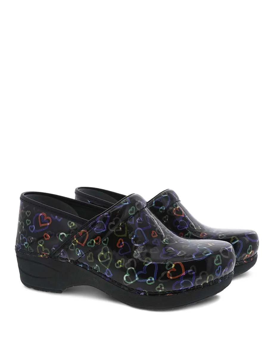 Women's Dansko XP 2.0 Color: Floating Hearts Patent