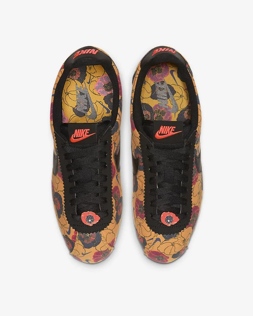 Women's Nike Classic Cortez LX Gold Floral (Limited Summer Edition)