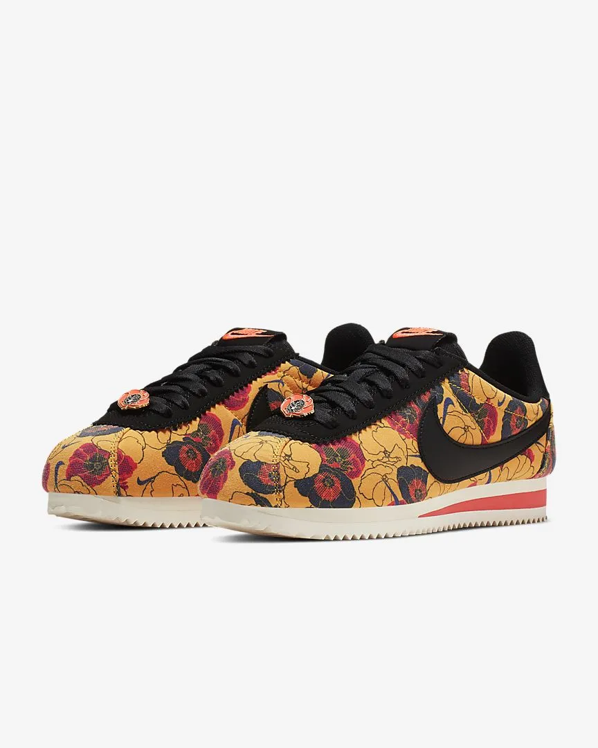 Women's Nike Classic Cortez LX Gold Floral (Limited Summer Edition)