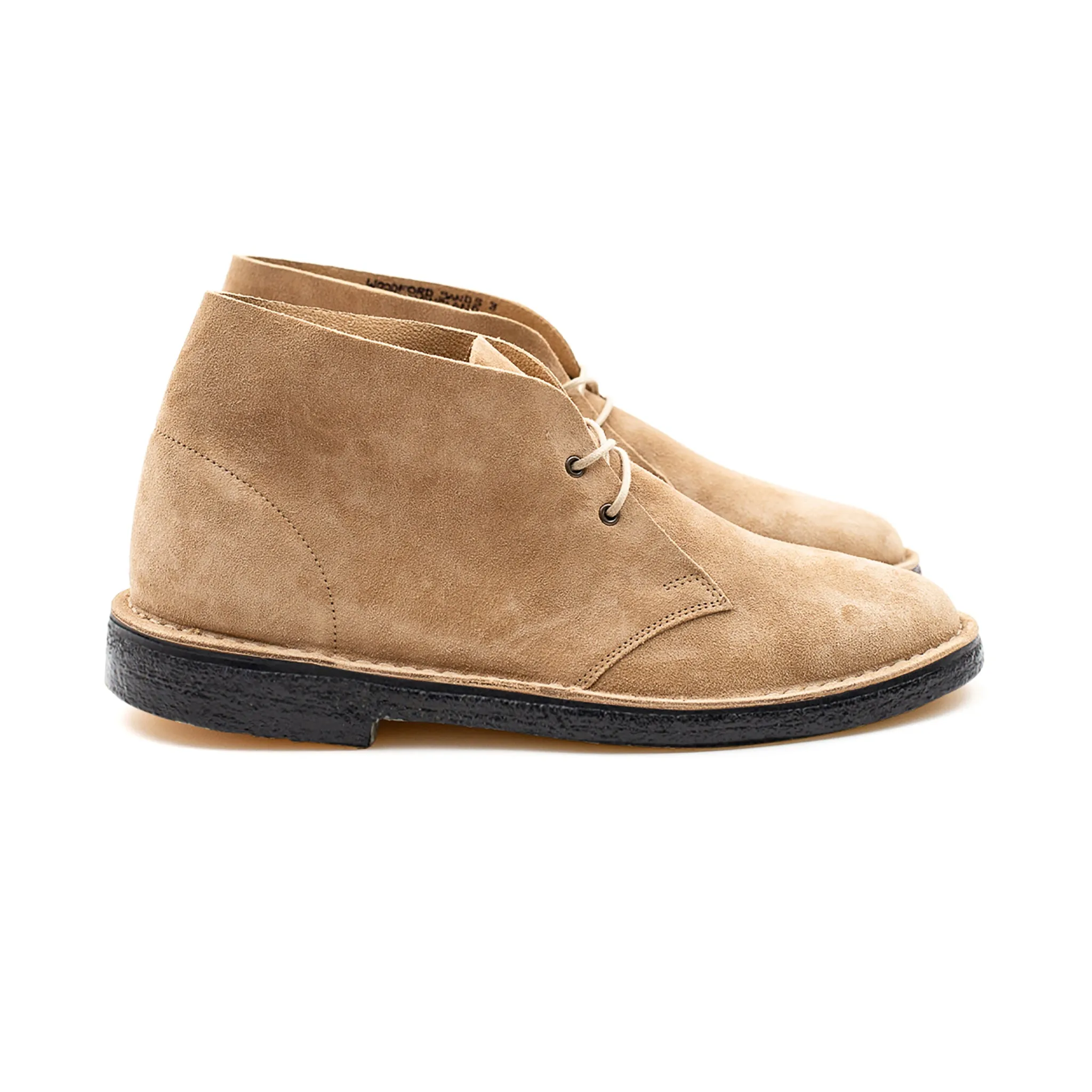 Woodford Desert Boot - Sand Janus Calf Suede